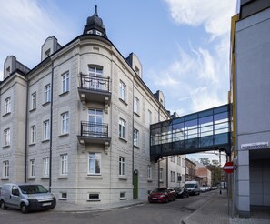 Overnatningsstedets facade