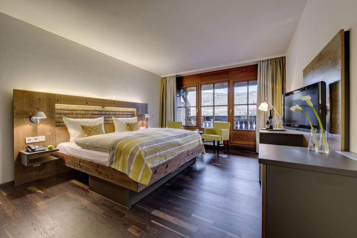 Premier tweepersoonskamer | 1 slaapkamer, een minibar, een kluis op de kamer