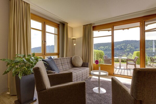 Studio, dans les dépendances (Large, 300m from main building) | Coin séjour