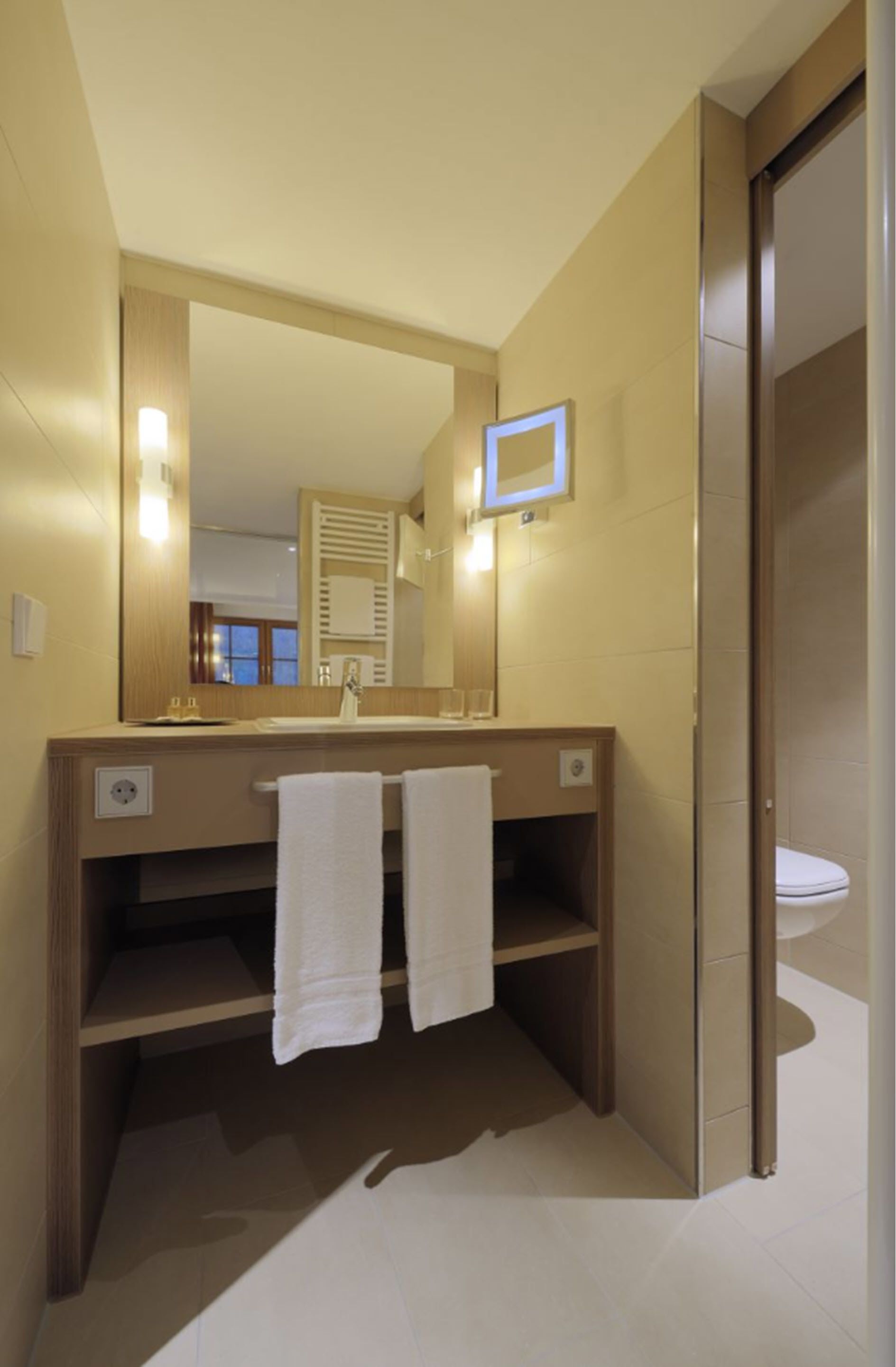 double room (elegance) | bathroom | shower, free toiletries, hair dryer, dressing gowns