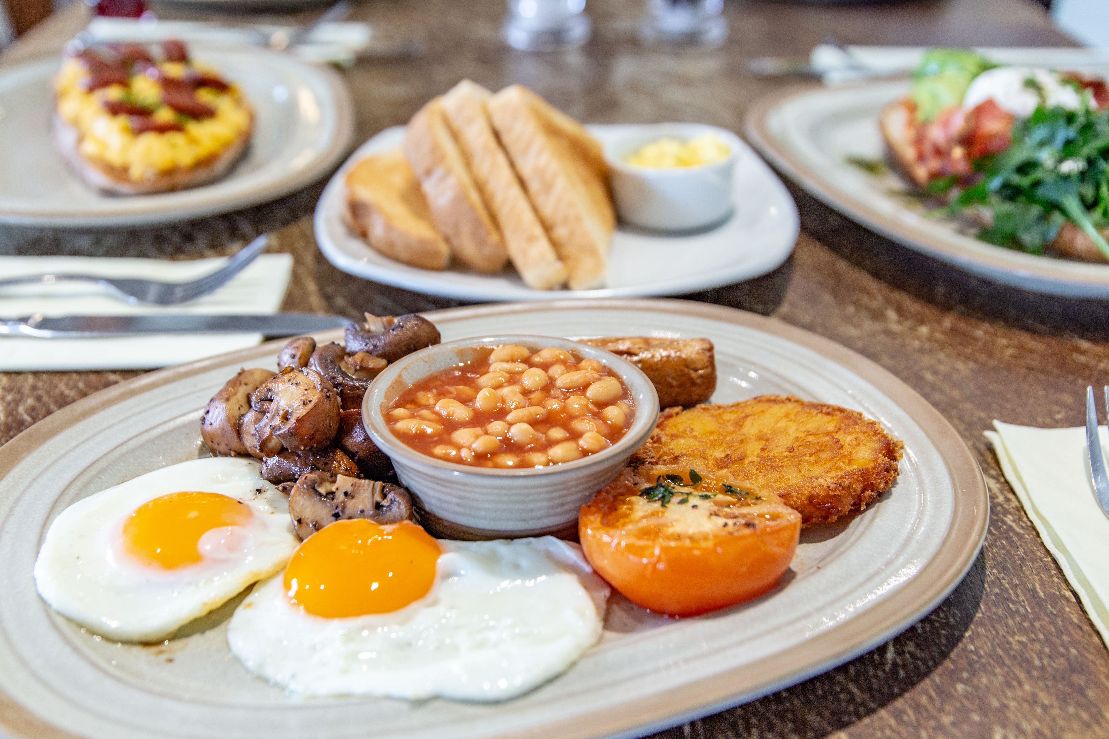 daily english breakfast (gbp 15.00 per person)