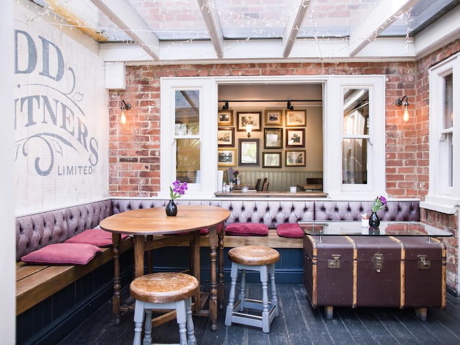 Lunch, dinner and brunch served