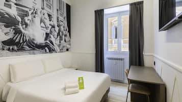 Select Comfort beds, in-room safe, desk, soundproofing