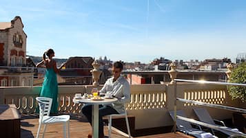 Uitzicht vanuit accommodatie