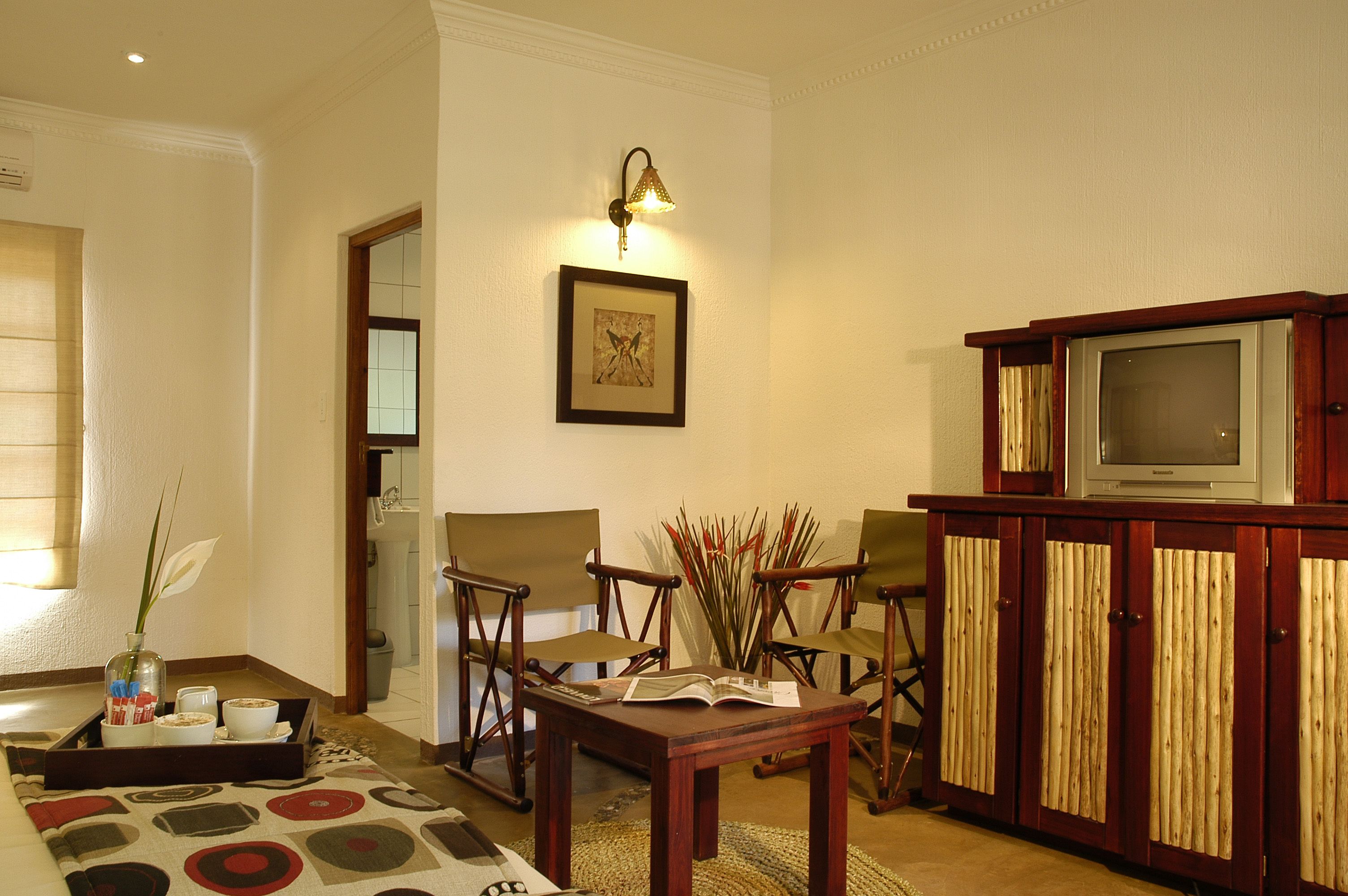 standard room, courtyard area | room amenity