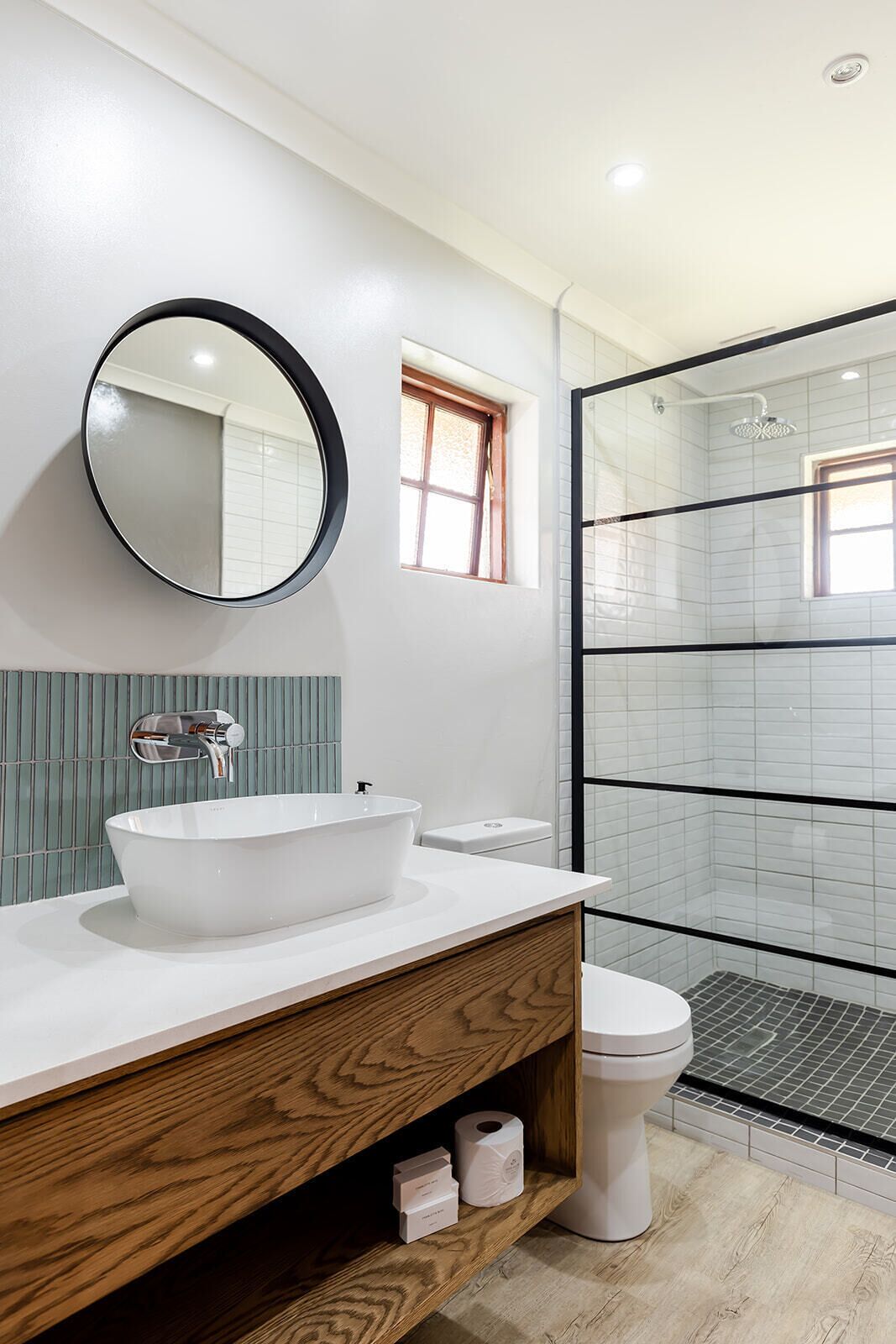 free toiletries, hair dryer, towels, toilet paper