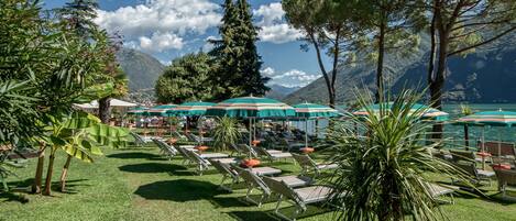 Uitzicht vanuit accommodatie