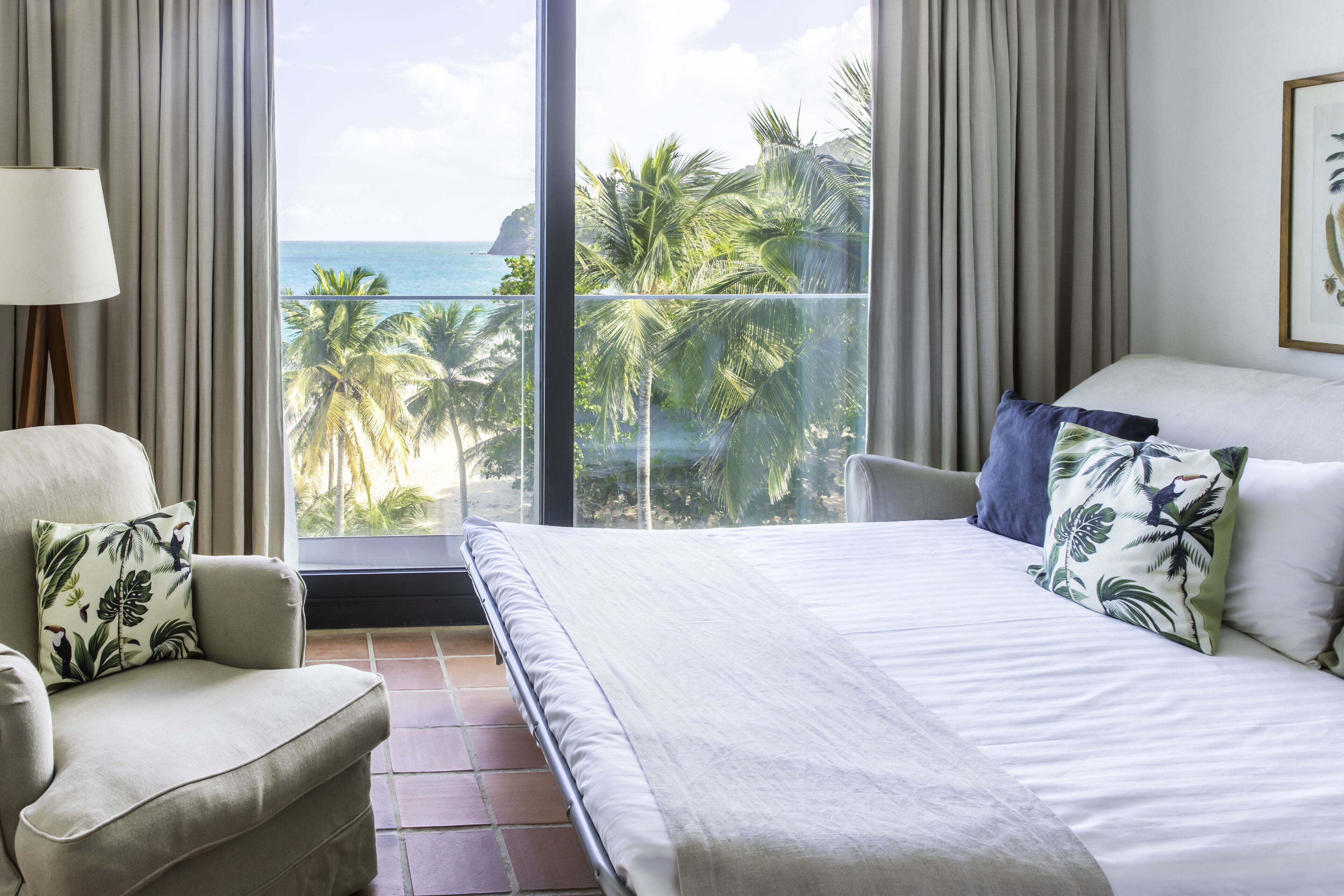 Room, Sea View (Large) | In-room safe, blackout drapes, soundproofing, iron/ironing board