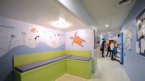 Sitteområde i lobbyen