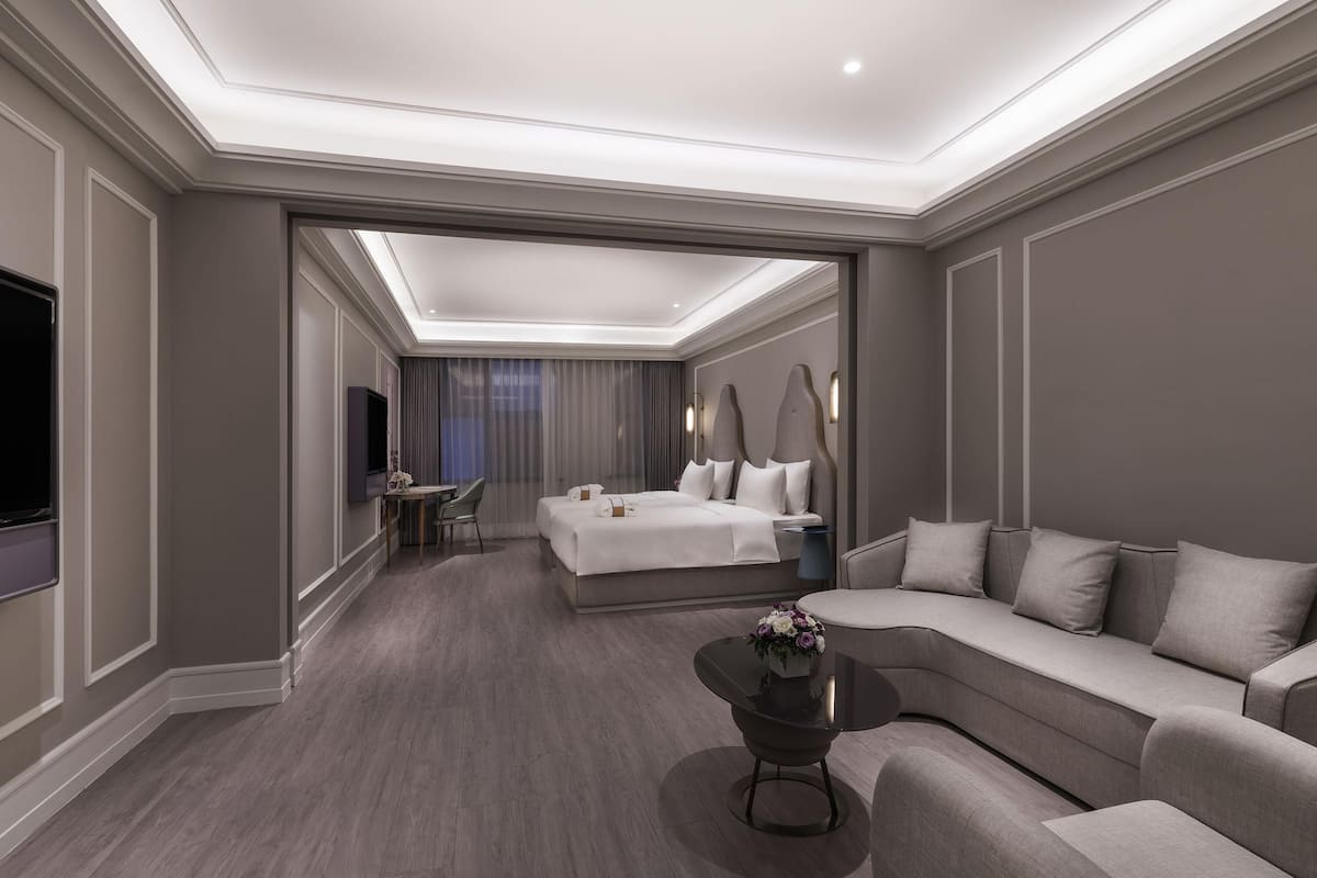 Privilege, Habitación, 2 camas individuales | 1 habitación, ropa de cama de alta calidad y edredón