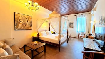 Junior-Suite | Hochwertige Bettwaren, individuell dekoriert, individuell eingerichtet