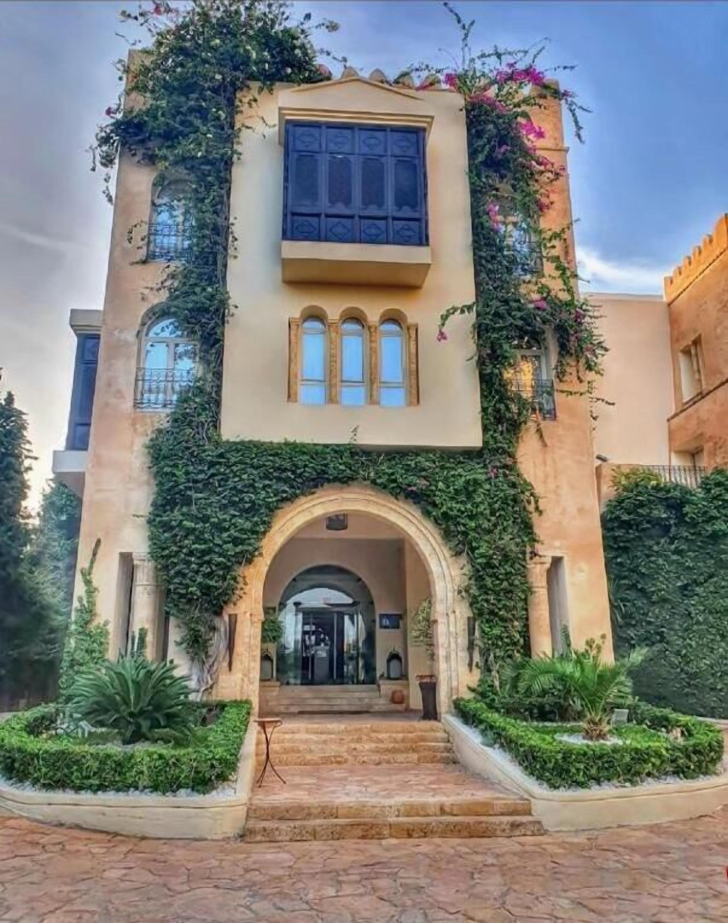 Façade de l’hébergement