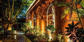 Façade de l’hébergement