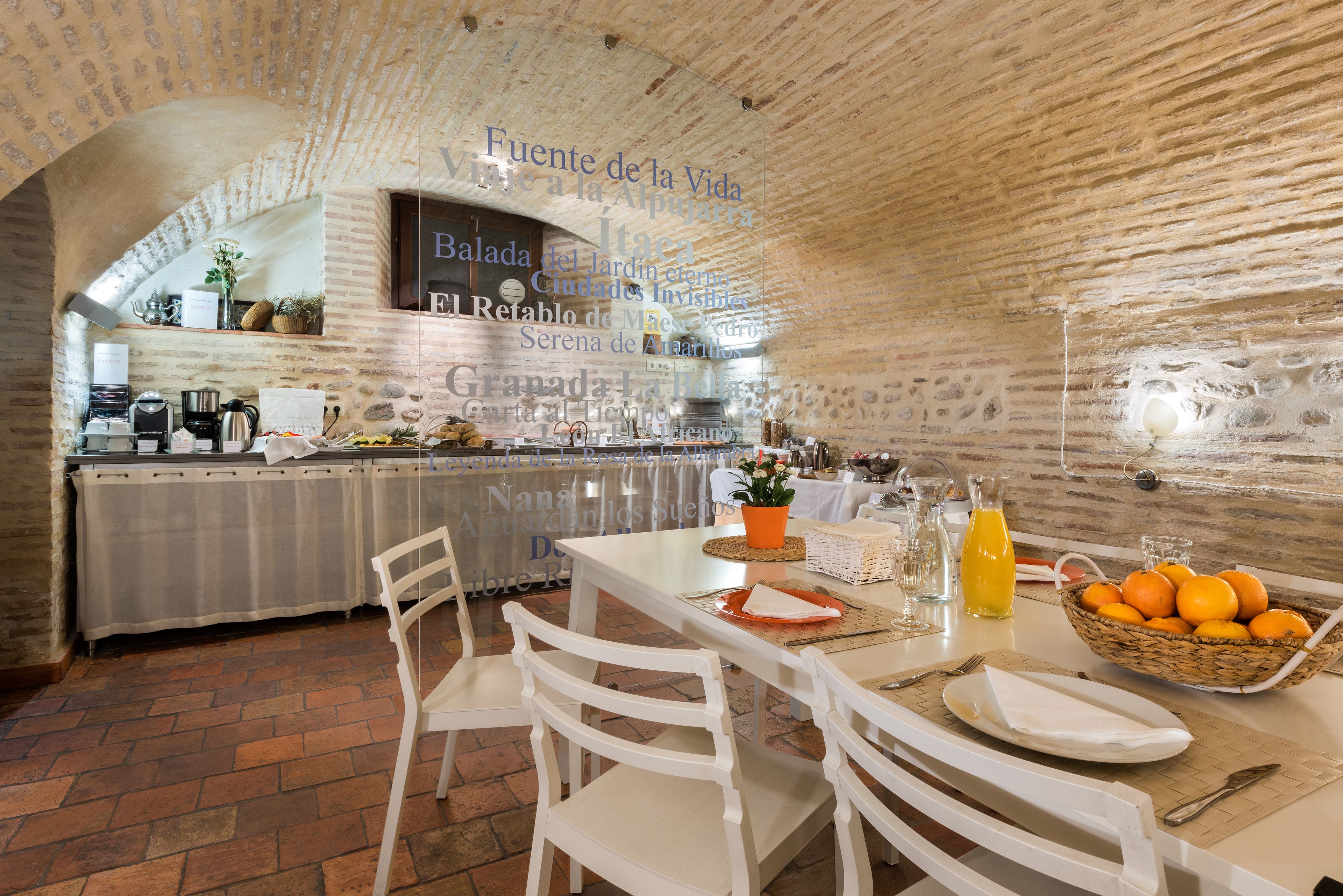 daily buffet breakfast (eur 19 per person)