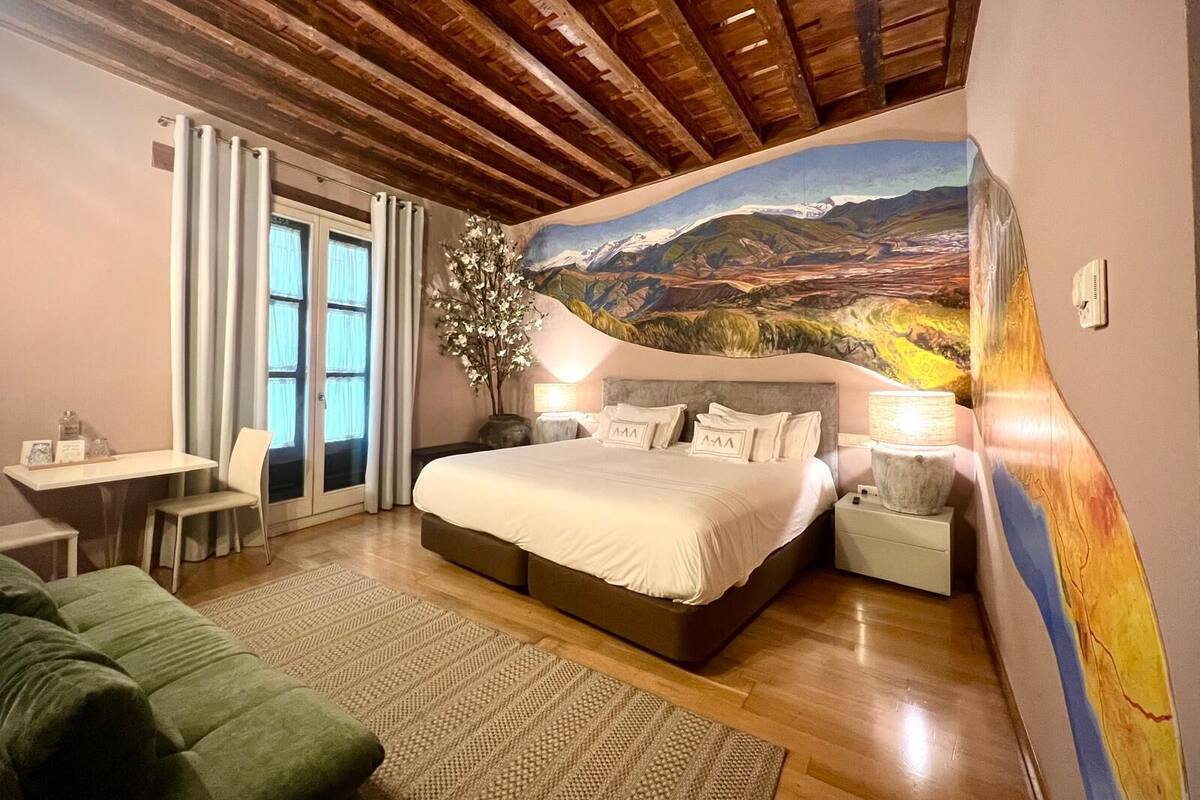 Standard Double Room, Courtyard Area | Hypo-allergenic bedding available, down comforters, memory foam beds