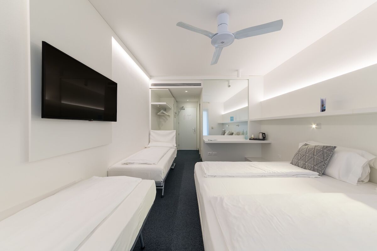 quadruple room | 1 bedroom, egyptian cotton sheets, premium bedding, down duvets