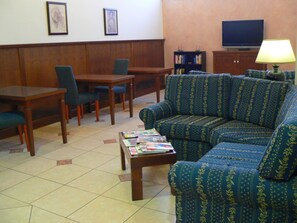 Zona de estar del vestíbulo