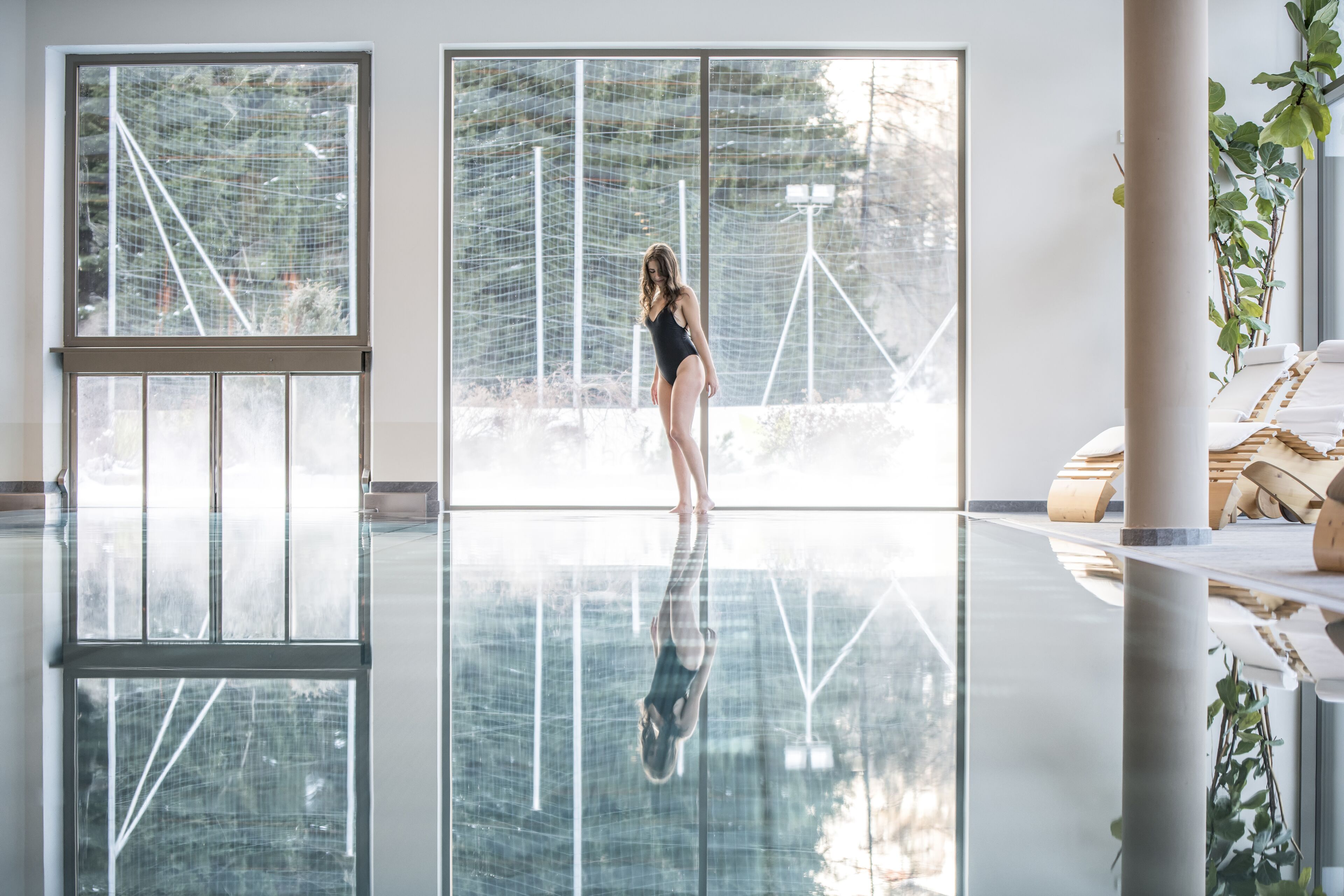 Indoor pool, outdoor pool, open 7:30 AM to 10 PM, pool umbrellas