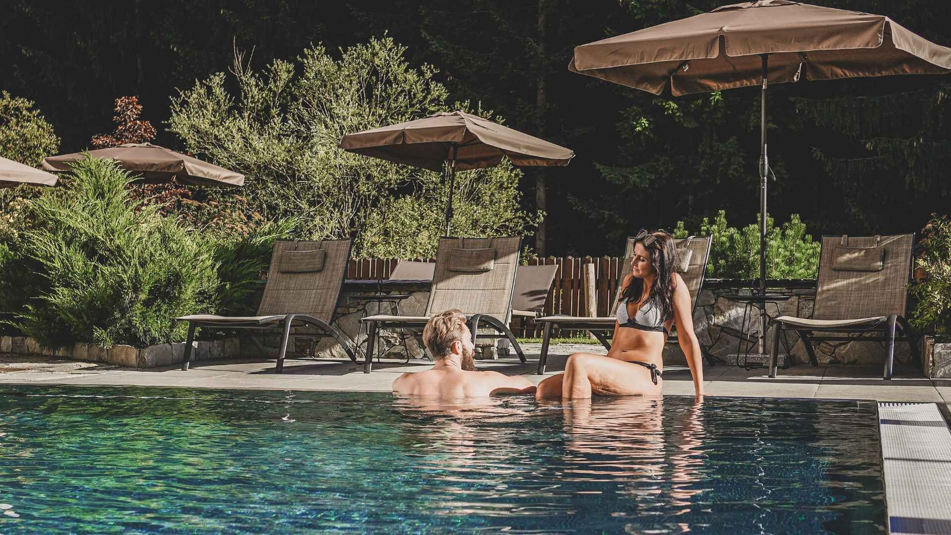 indoor pool, outdoor pool, open 7:30 am to 10 pm, pool umbrellas