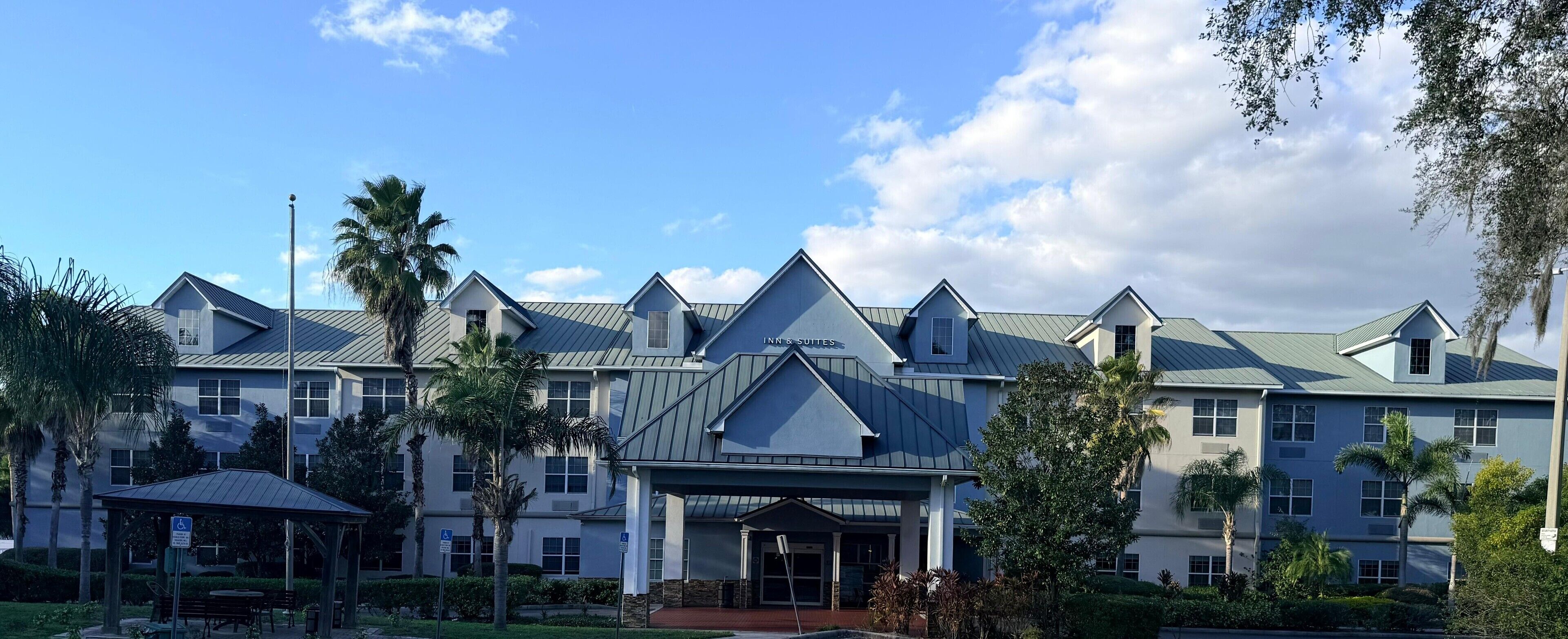 Voorkant van accommodatie