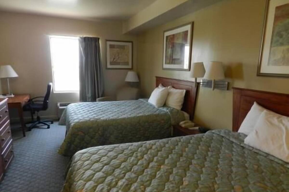 In-room safe, desk, laptop workspace, iron/ironing board