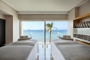 Espace de soins pour les couples, sauna, bain Ă remous, hammam, hammam