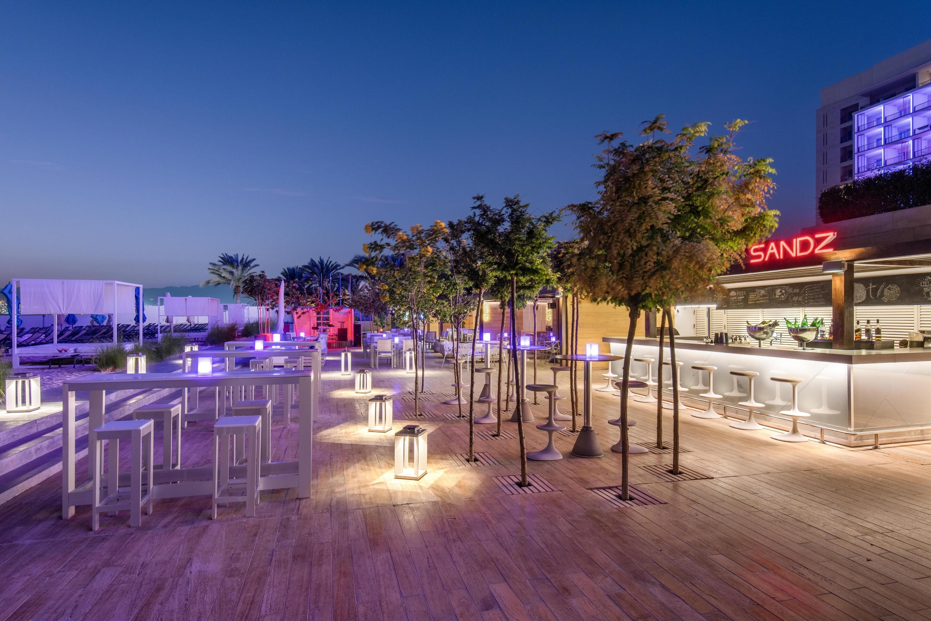 beach views, open daily