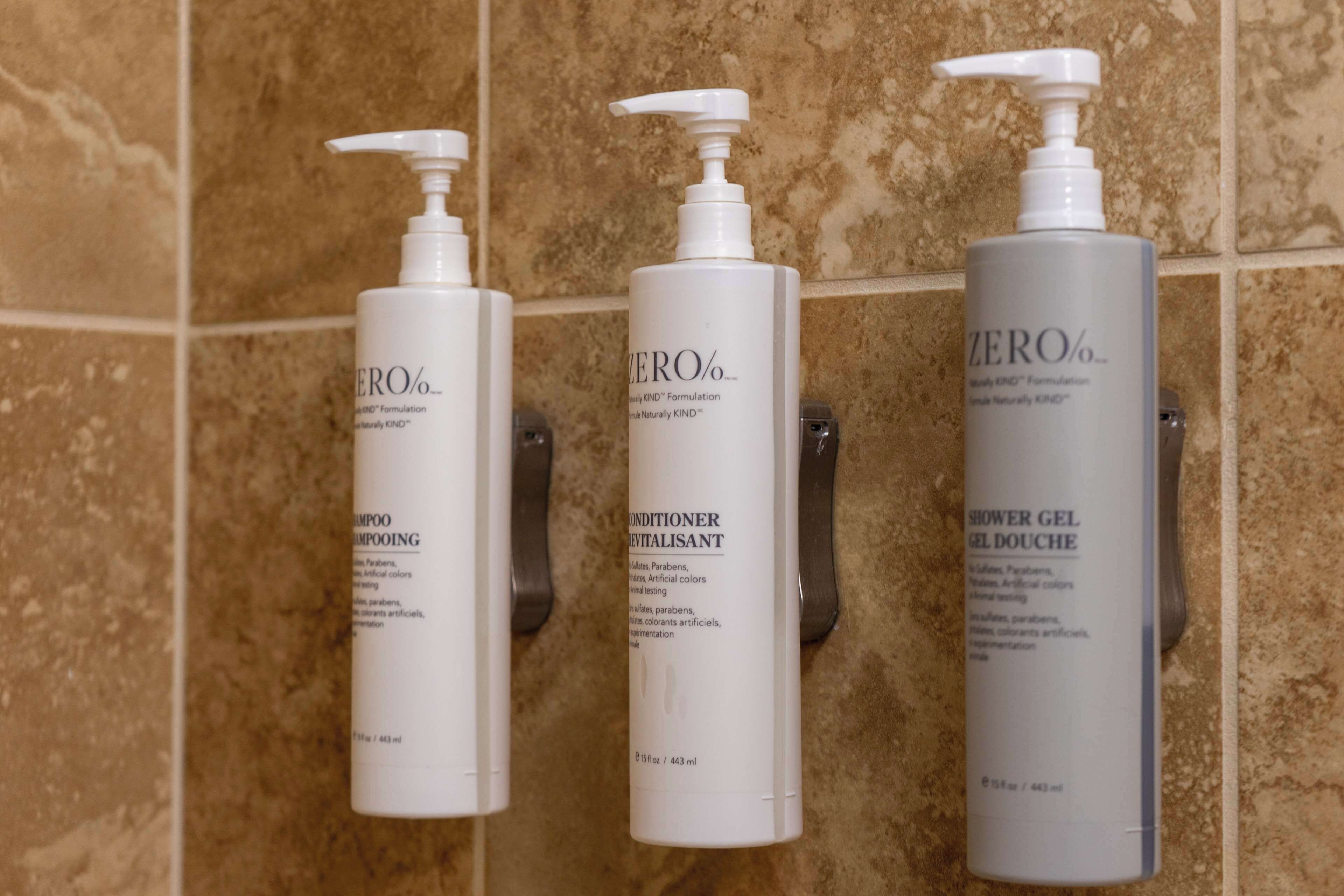 free toiletries, hair dryer, towels, soap