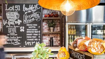 Daily to-go breakfast for a fee