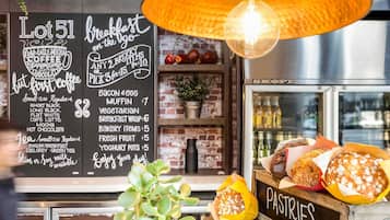 Daily to-go breakfast for a fee