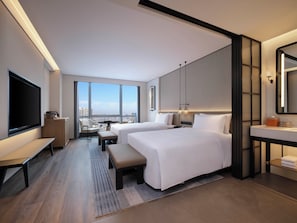 Executive Room, 2 Double Beds | Down comforters, pillowtop beds, minibar, in-room safe