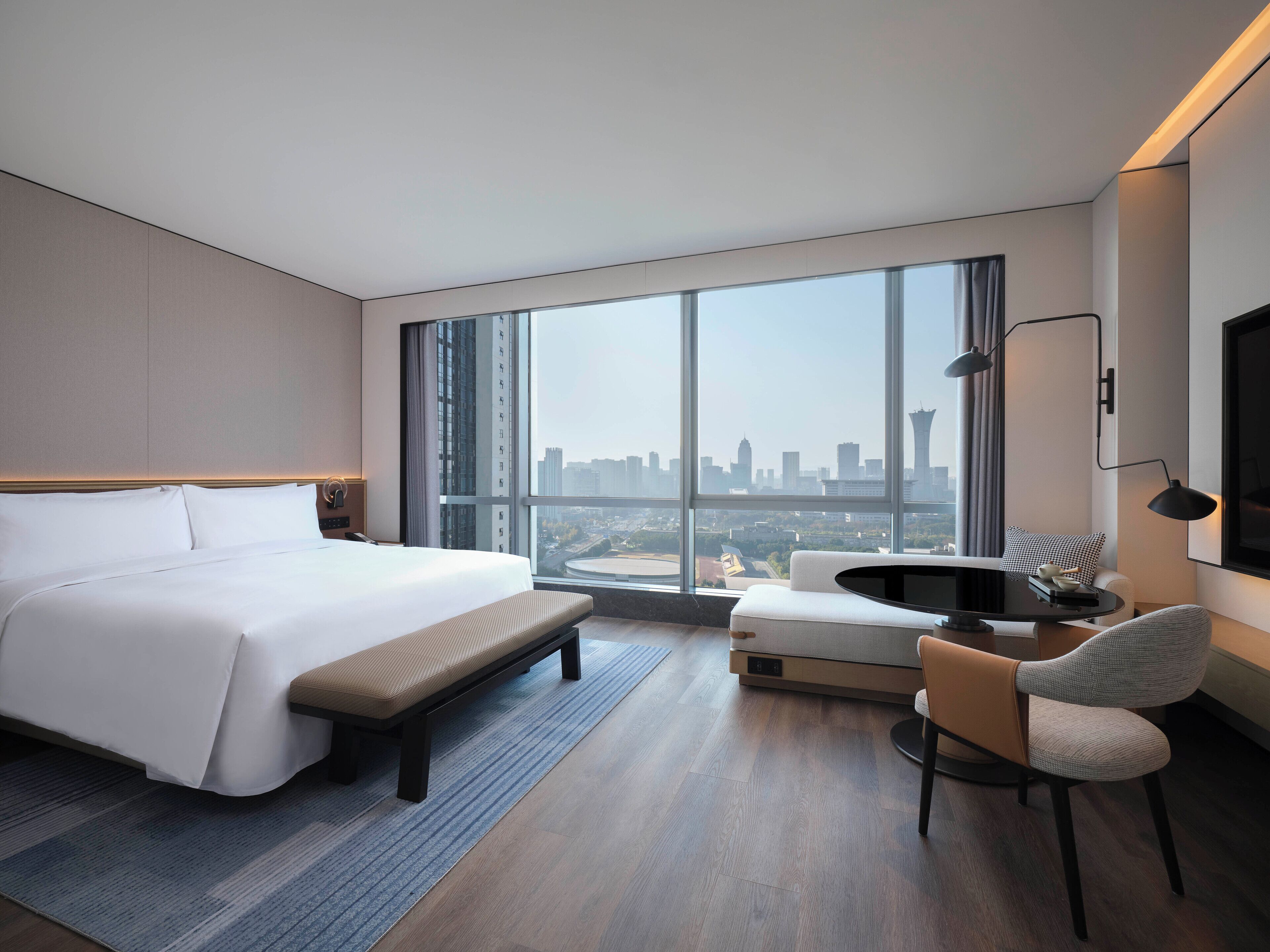 Minibar, in-room safe, desk, laptop workspace