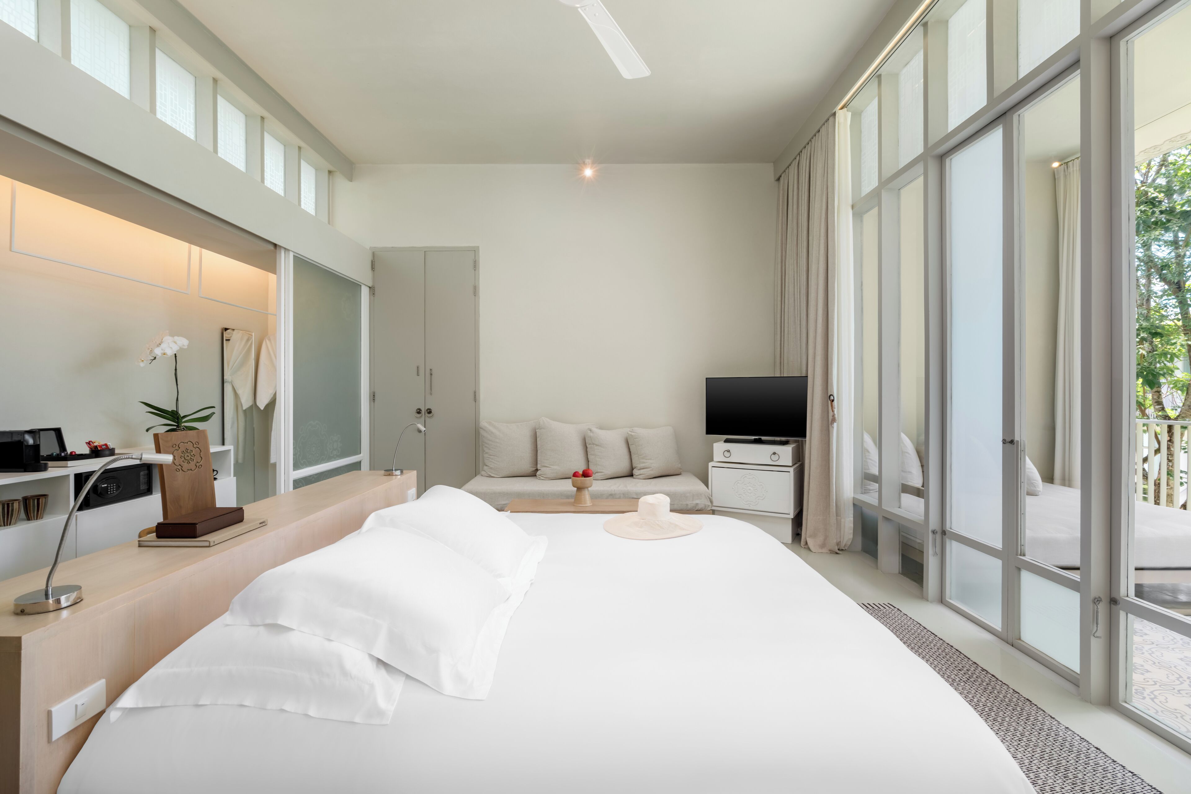 Literie de qualité supérieure, minibar, coffres-forts dans les chambres