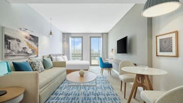 1 bedroom, down duvets, in-room safe, desk