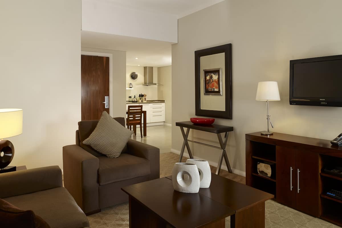 1 bedroom, down comforters, in-room safe, desk