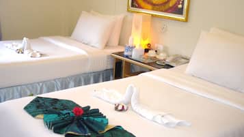 Superior Twin Room | Minibar, in-room safe, individually decorated, desk