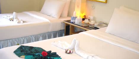 Superior Twin Room | Minibar, in-room safe, individually decorated, desk