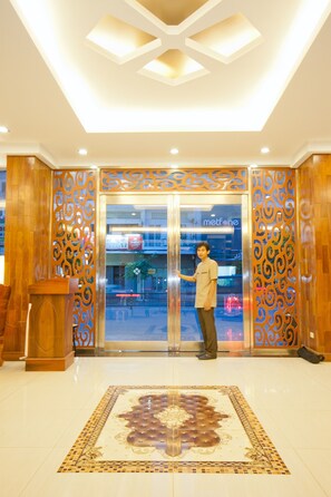 Front of property – evening/night