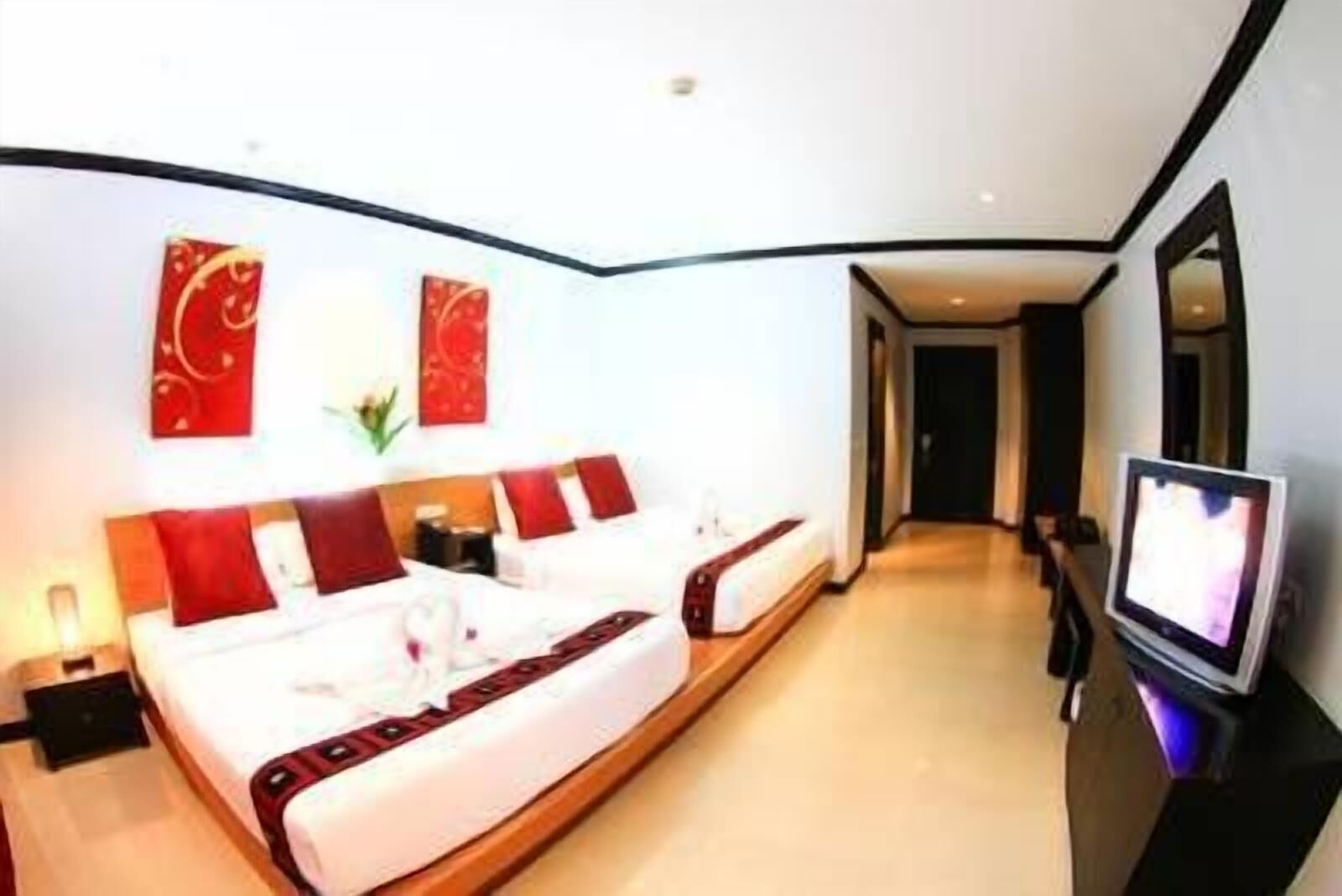 Minibar, in-room safe, desk, blackout drapes