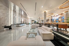 Sala de estar en el lobby