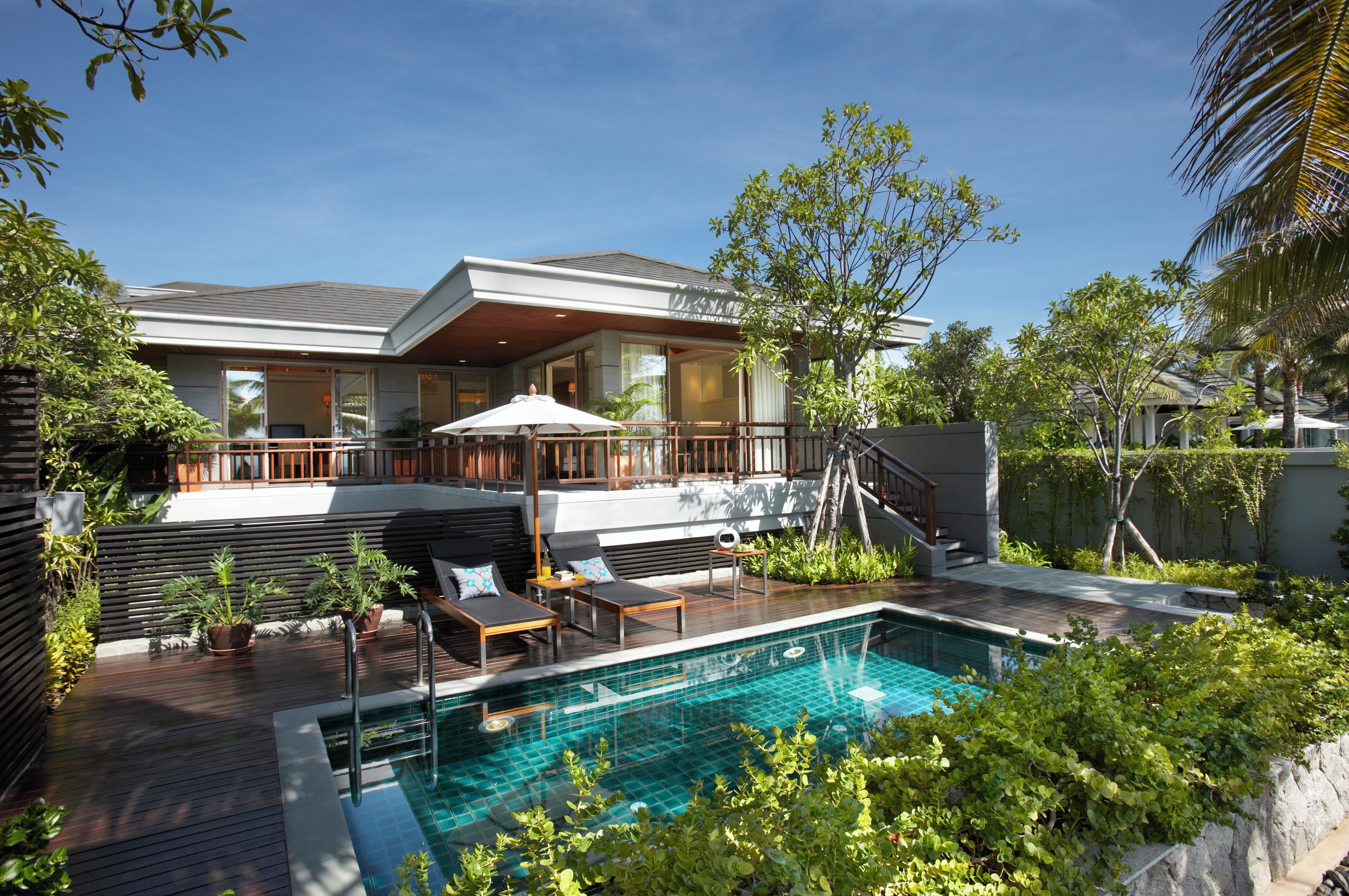 2-Bedroom, Beachfront Private Pool Villa, Non-Smoking | Beach/ocean view