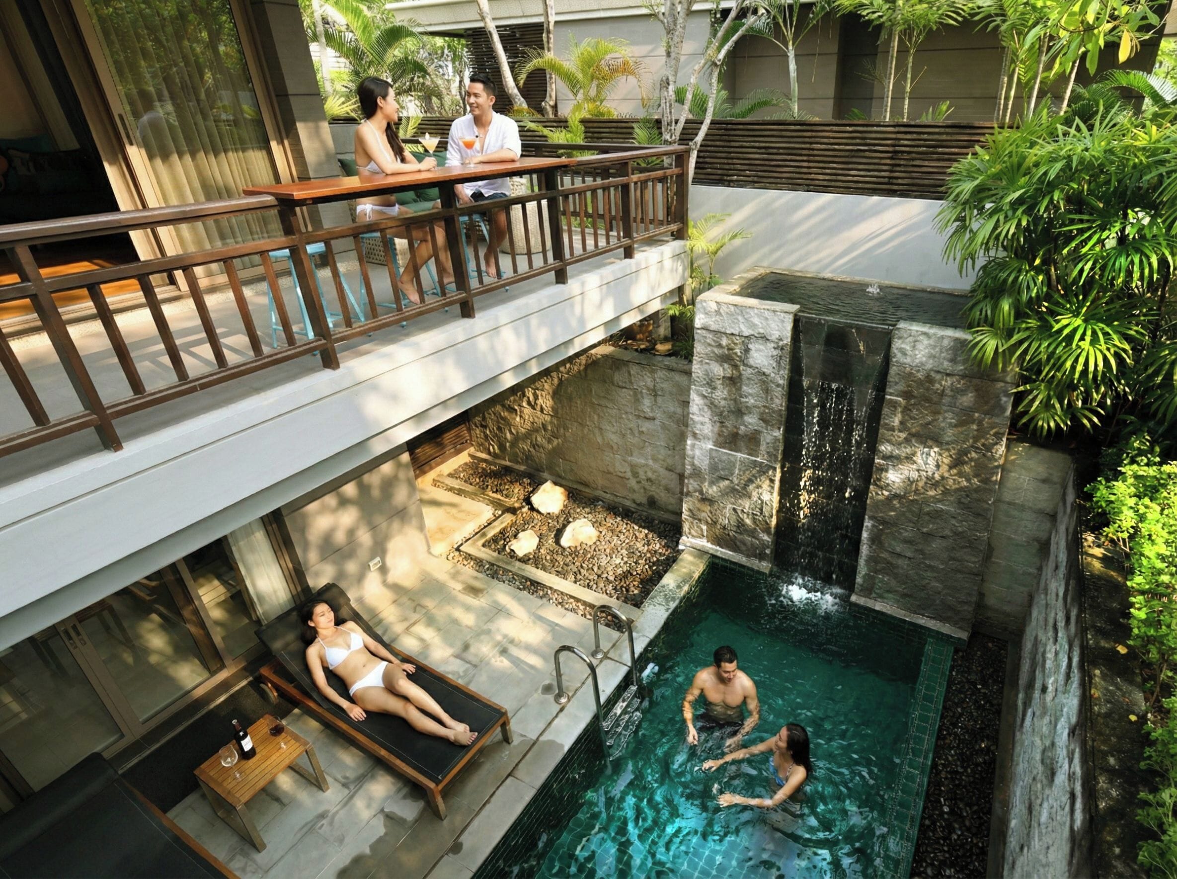 North/south Rest Pavilion | Vista desde la habitación