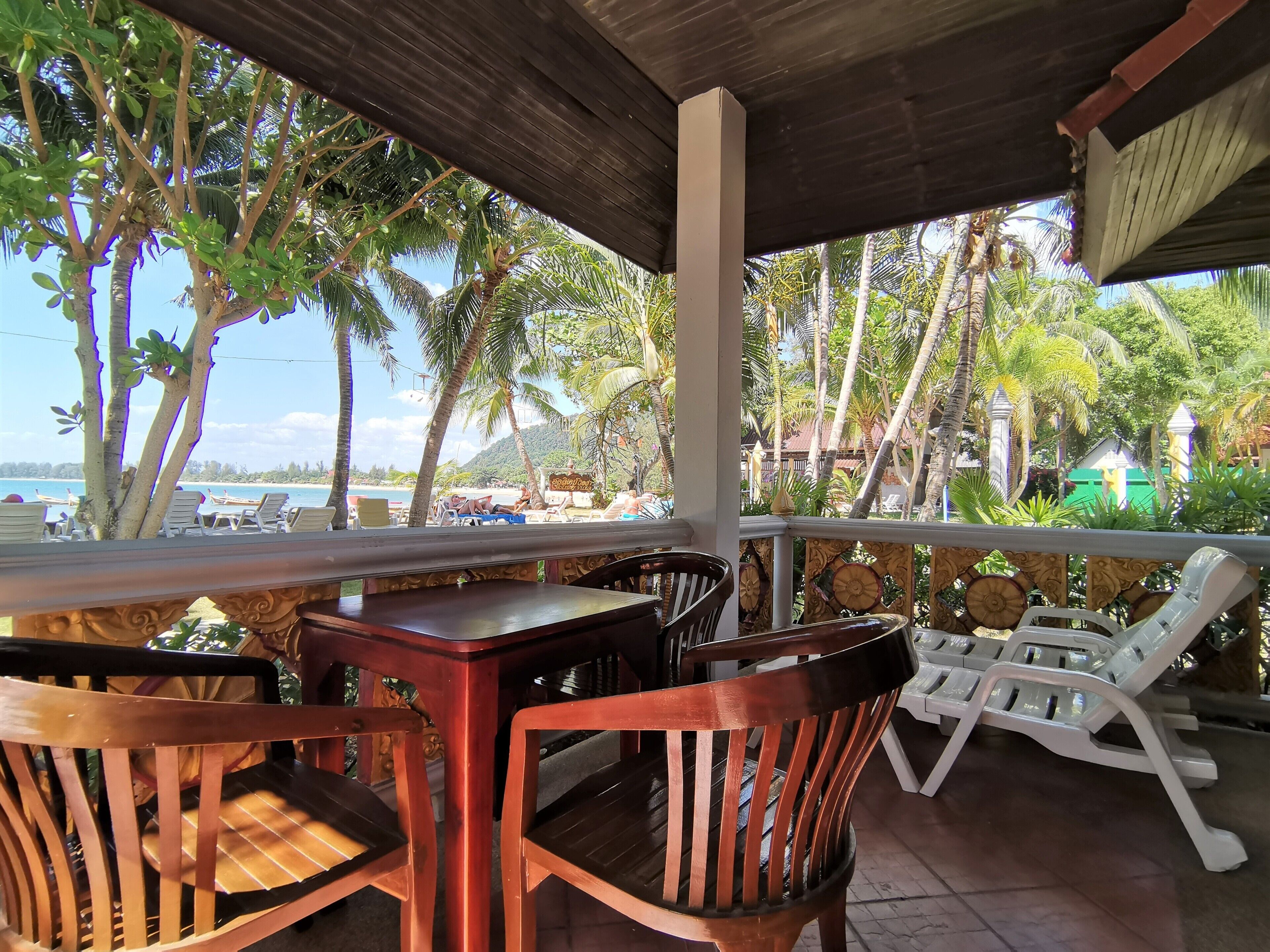 villa, beachfront | view from room
