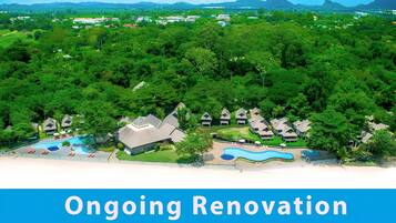 Fachada de la propiedad