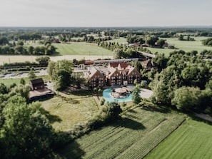 Aerial view - Landhotel Beverland (Ostbevern)