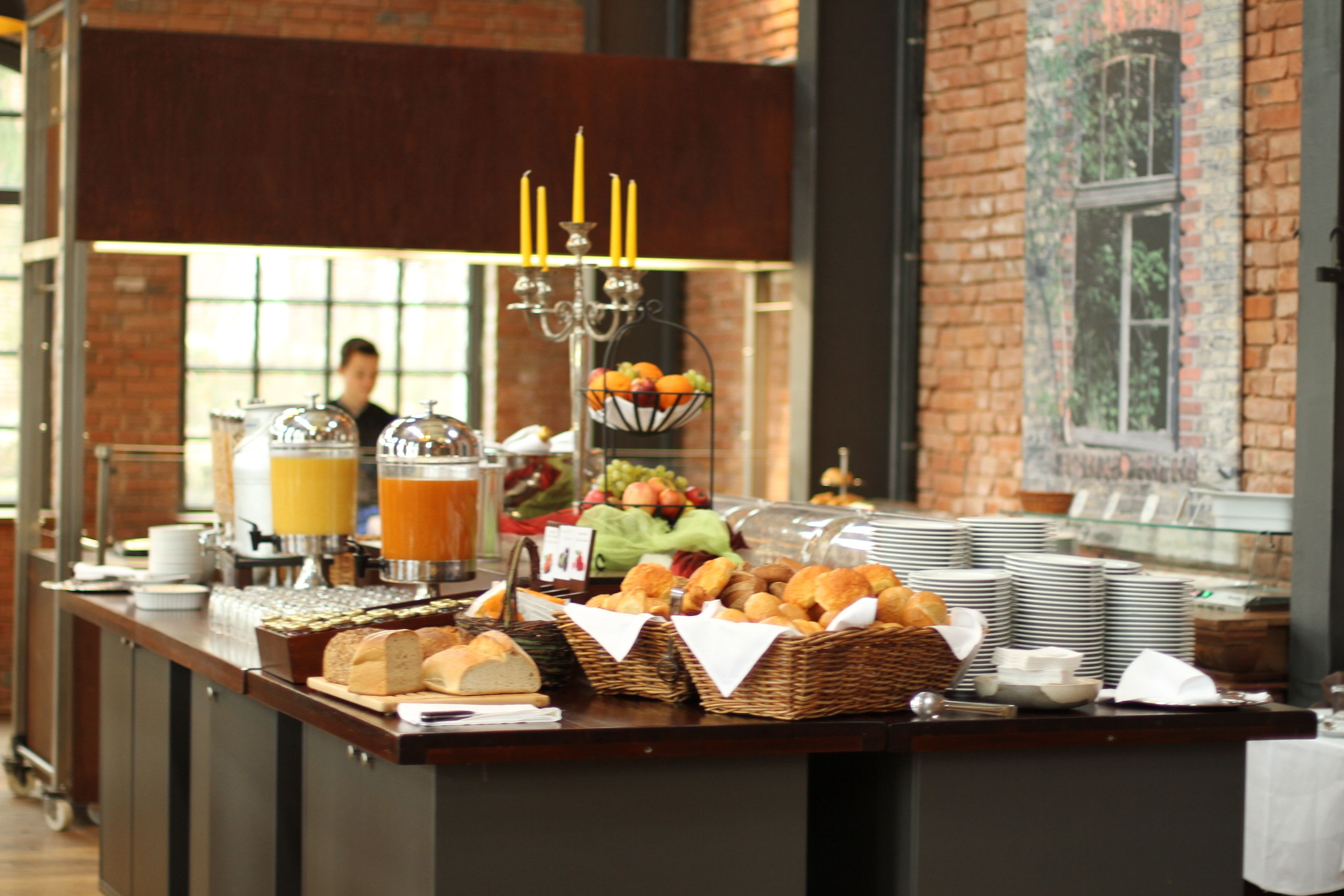 daily buffet breakfast (eur 11.5 per person)