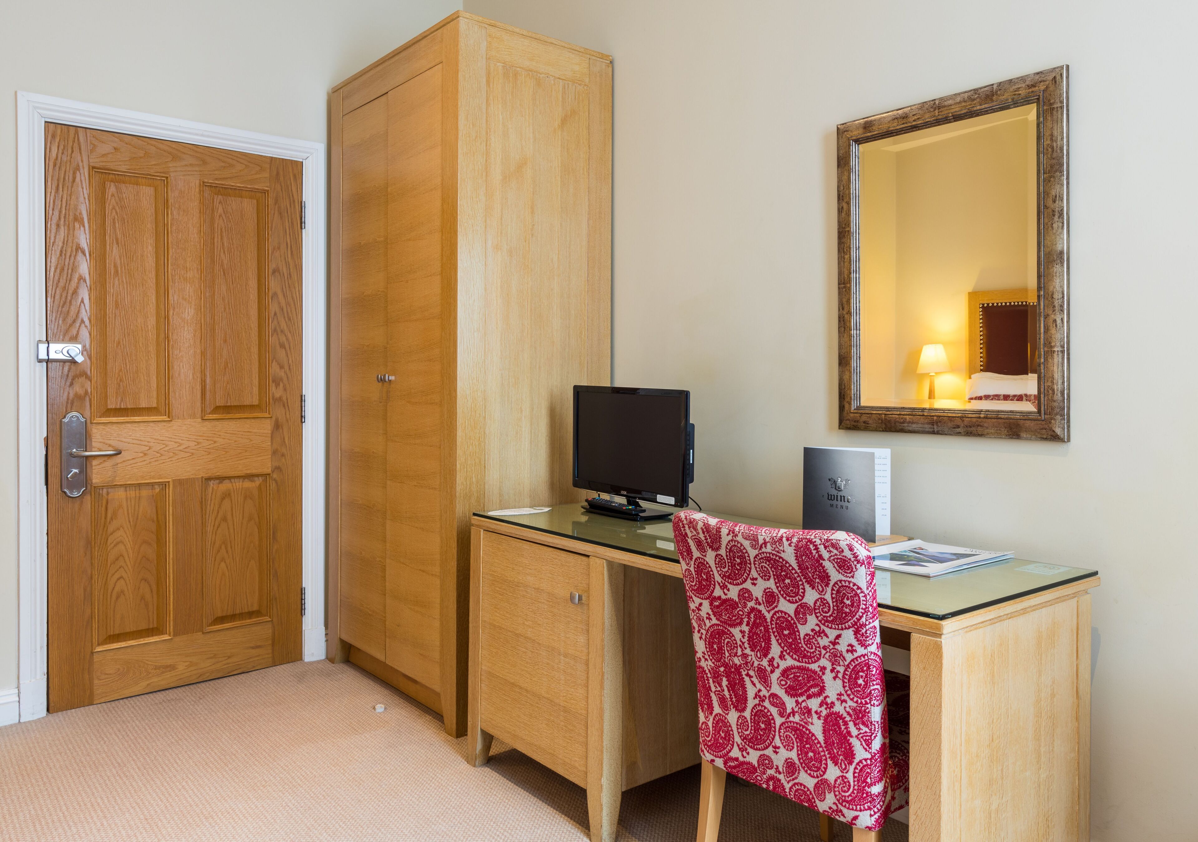 desk, soundproofing, iron/ironing board, free wifi