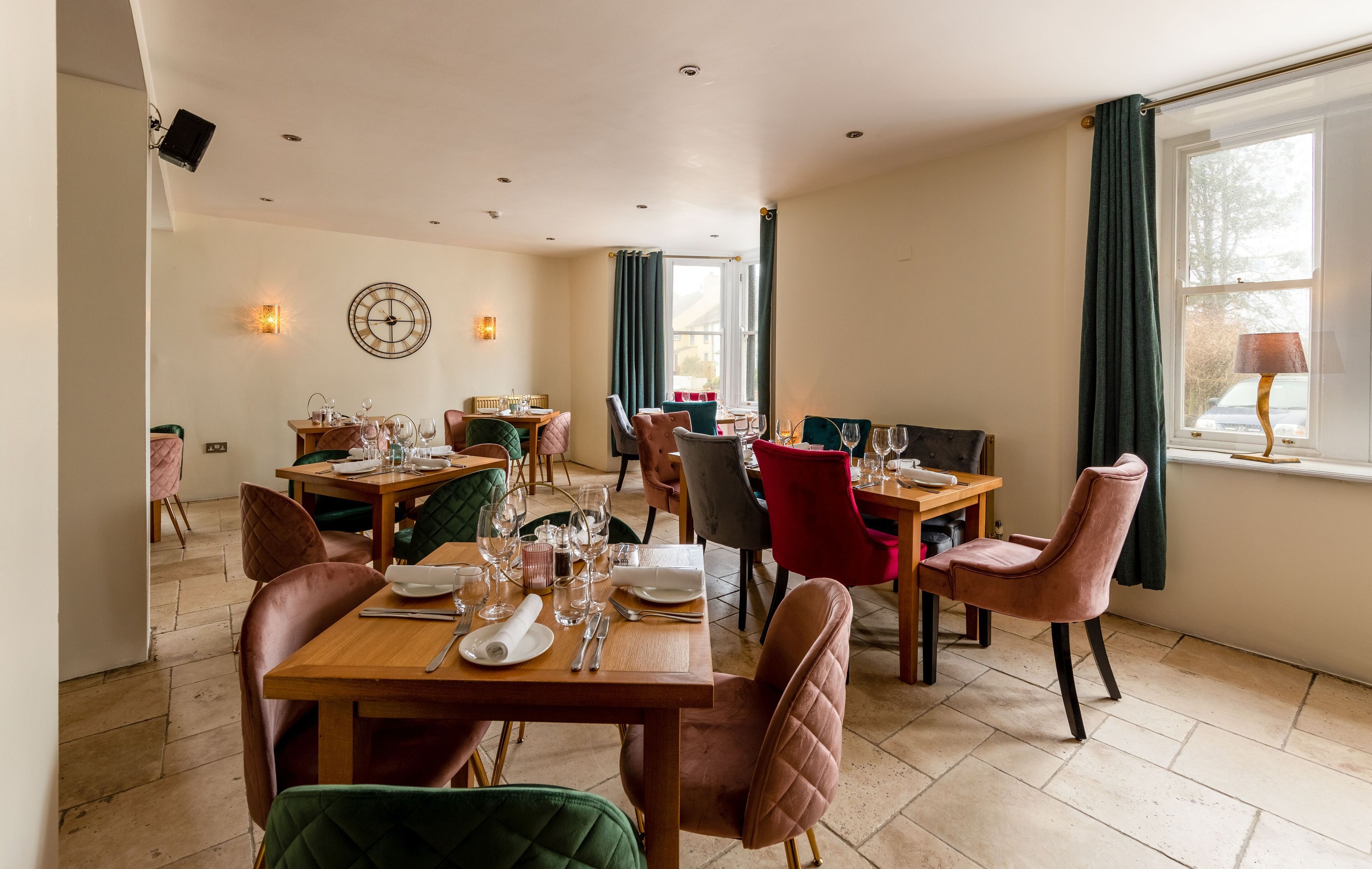 daily english breakfast (gbp 14.00 per person)