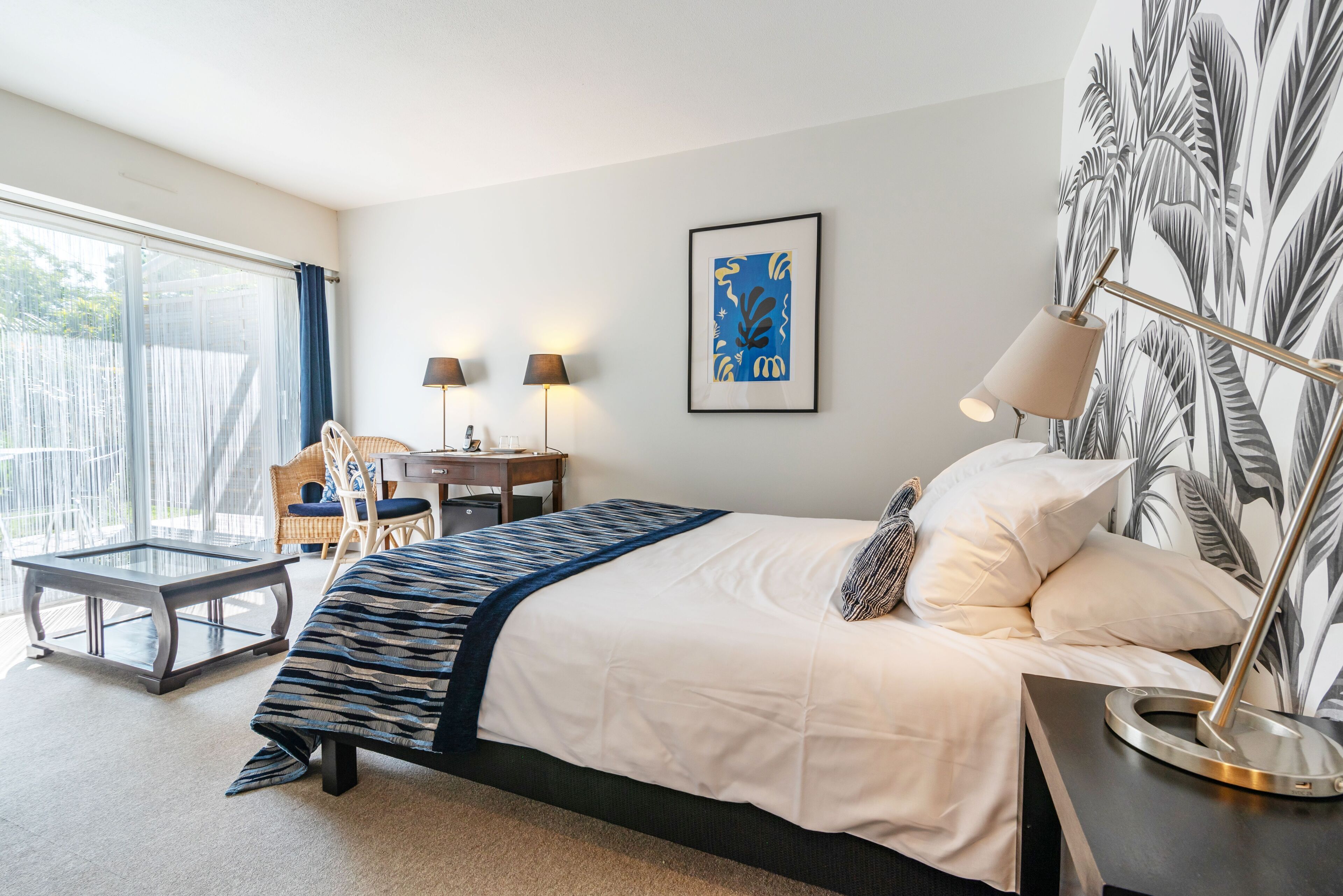 deluxe room | premium bedding, individually decorated, individually furnished, desk