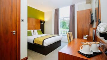 Double Room | In-room safe, desk, laptop workspace, iron/ironing board